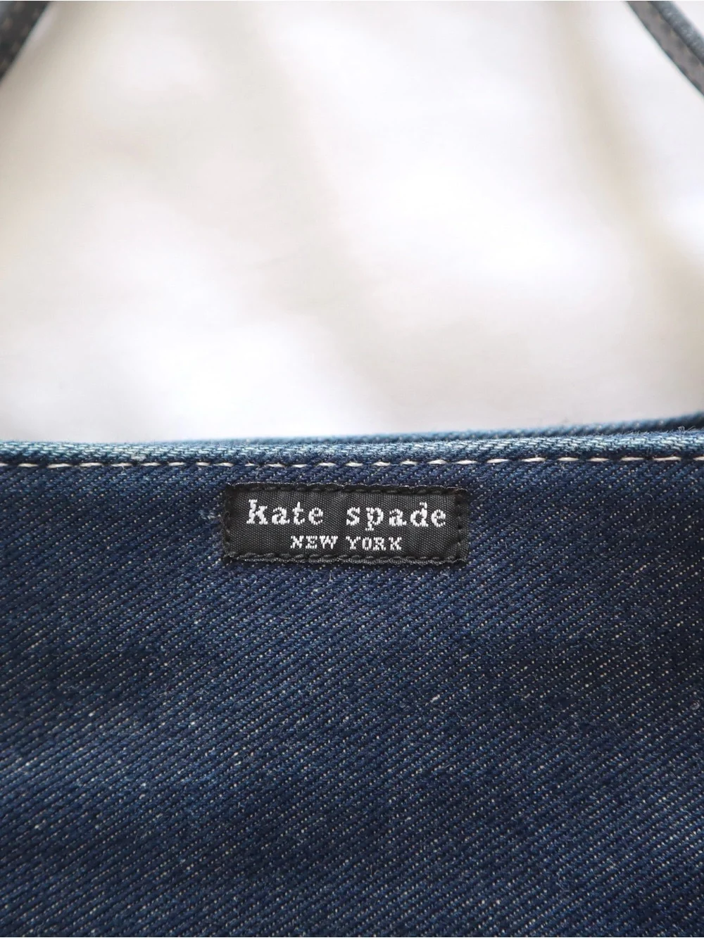 Vintage Kate Spade denim bag